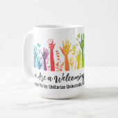 TVUC - Begrüßung der Kongregation Kaffeetasse (Vorderseite Links)