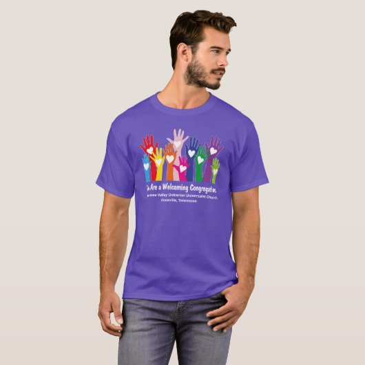 TVUC - Hände & Herzen - Willkommen T-Shirt (Vorne ganz)