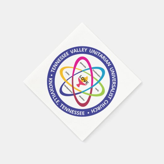 TVUC Shared Values Atom Serviette (Ecke)