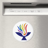 TvUC-Symbol-Flammenkhalice-Logo Magnet (In Situ (Geschirrspüler))