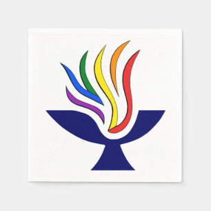 TvUC-Symbol-Flammenkhalice-Logo Serviette