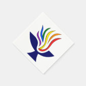 TvUC-Symbol-Flammenkhalice-Logo Serviette (Ecke)