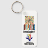 TVUUC - Buchen Sie Gerechtigkeit! Schlüsselanhänger (Vorderseite)