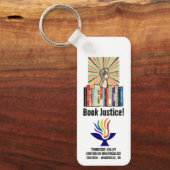 TVUUC - Buchen Sie Gerechtigkeit! Schlüsselanhänger (Vorderseite)