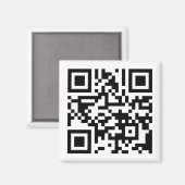 TVUUC QR Code auf der Website Magnet (Vorderseite/Rückseite)