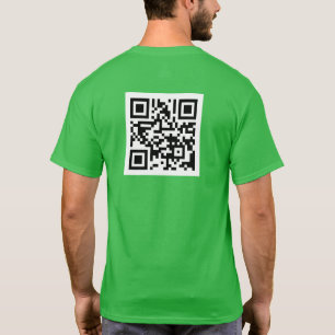 TVUUC QR Code auf der Website T-Shirt
