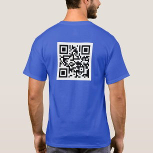 TVUUC QR Code auf der Website T-Shirt