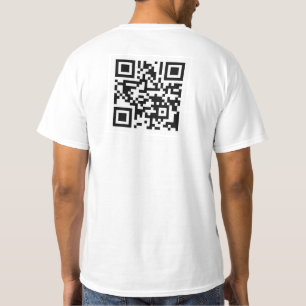 TVUUC QR Code auf der Website T-Shirt