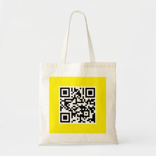TVUUC QR Code auf der Website Tragetasche (Vorne)