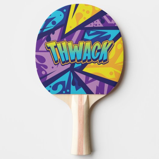 Twack! Smash Tischtennis Schläger (Vorderseite)