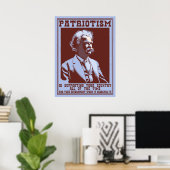 Twain - Patriotismus Poster (Heimbüro)