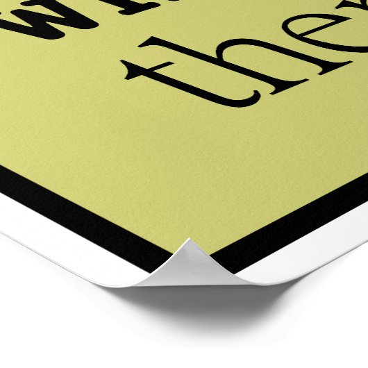 Twain's Read Good Books Quote Poster in Mustard (Ecke)