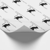 'Twas die Nacht vor Weihnachten Geschenkpapier (Ecke)
