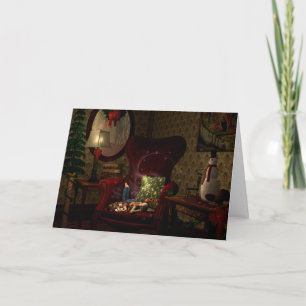 Twas The Night Before Christmas Card Feiertagskarte