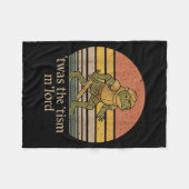 Twas The Tism M Lord Frog Knight - Autism Awarenes Fleecedecke (Vorderseite (Horizontal))