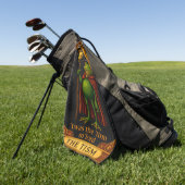 T'was The 'Tism M'Lord Frog Meme Autism Awareness Golfhandtuch (Gras)