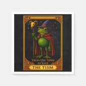 T'was The 'Tism M'Lord Frog Meme Autism Awareness Serviette (Vorderseite)