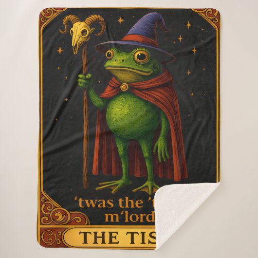 T'was The 'Tism M'Lord Frog Meme Autism Awareness Sherpadecke (Vorderseite)