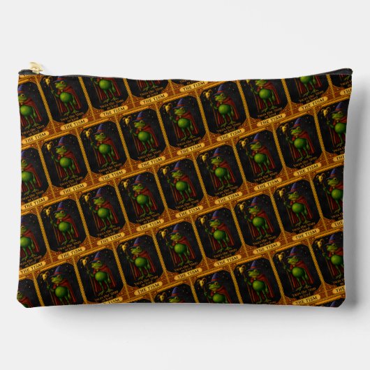 T'was The 'Tism M'Lord Frog Meme Autism Awareness Zubehörtasche (Vorderseite)