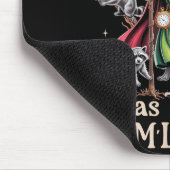 T'was The Tism M'lord Funny Wizard Racoon Witch Au Mousepad (Ecke)