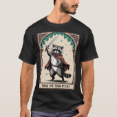 Twas The 'Tism M'Lord Raccoon Autism T-Shirt (Vorderseite)