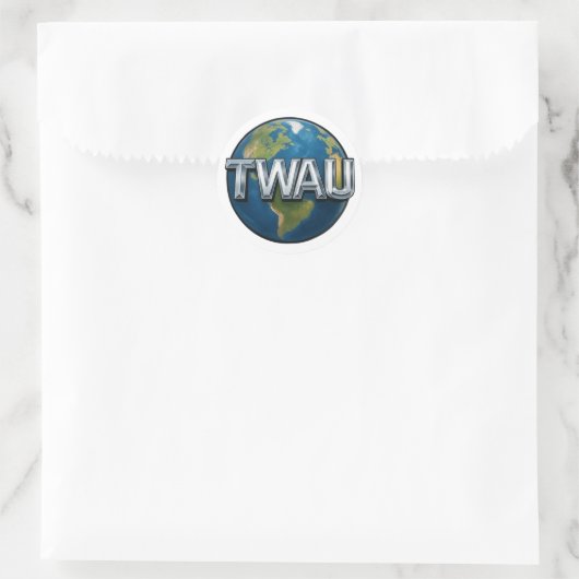 TWAU stickers (Tasche)