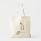 TWCD - Wörter Notiz Gelbe Tragetasche (Vorne)
