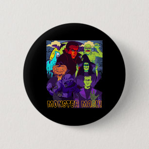 Twear T-Shirts Monster-Mash-Halloween-Kostümspass  Button