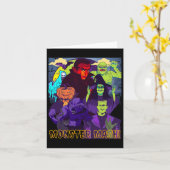 Twear T-Shirts Monster-Mash-Halloween-Kostümspass  Karte (Gelbe Blume)