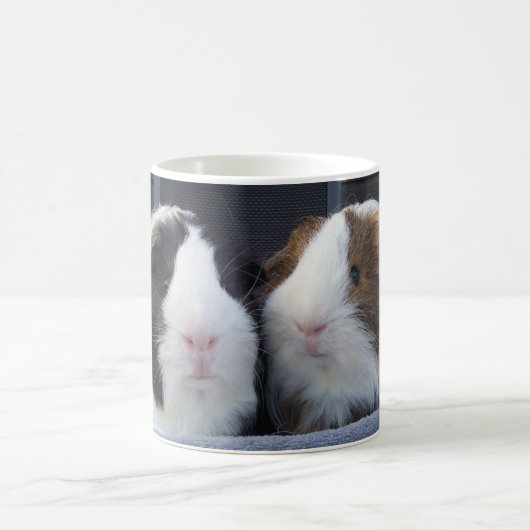 twee schattige cavia's kaffeetasse (Mittel)