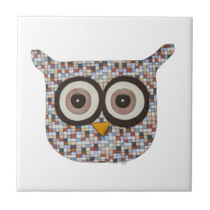 Tweed Owl Keramik Tile Fliese
