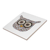 Tweed Owl Keramik Tile Fliese (Seite)
