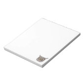 Tweed Owl Notepad Notizblock (Rotiert)