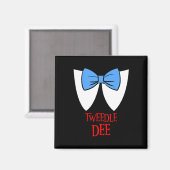 Tweedle Dee Costume Halloween Märchenfigur Magnet (Vorderseite/Rückseite)