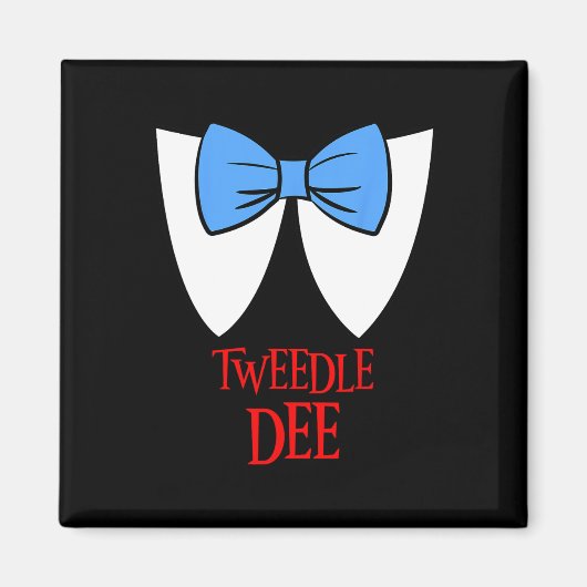 Tweedle Dee Costume Halloween Märchenfigur Magnet (Vorne)