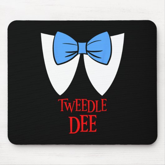 Tweedle Dee Costume Halloween Märchenfigur Mousepad (Vorne)