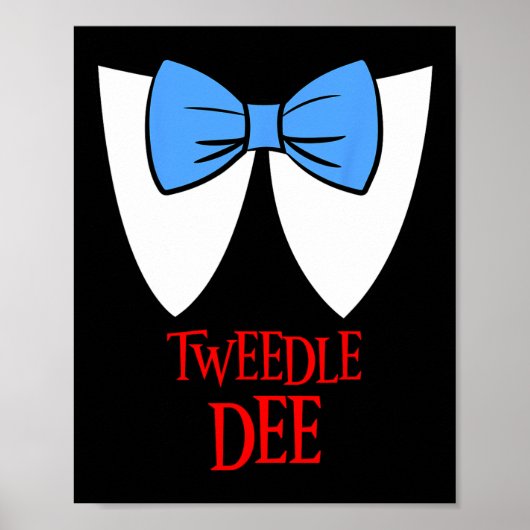 Tweedle Dee Costume Halloween Märchenfigur Poster (Vorne)