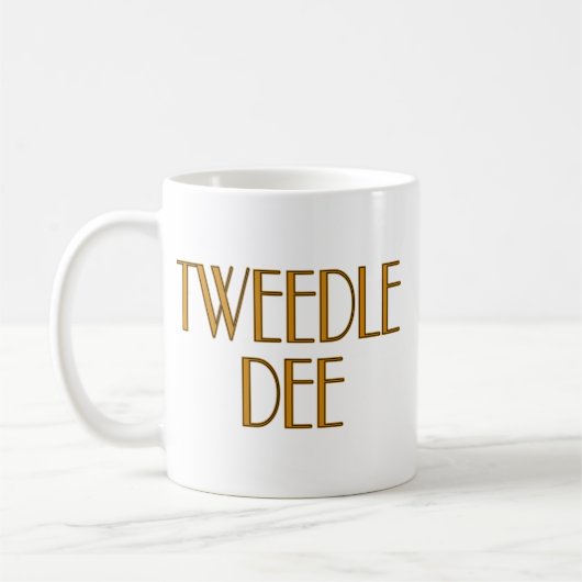 Tweedle Dee Kaffeetasse (Links)