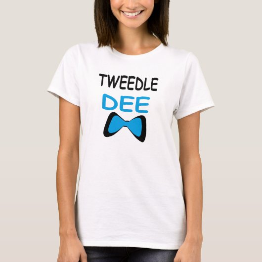 Tweedle Dee Paare T-Shirt (Vorderseite)