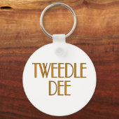 Tweedle Dee Schlüsselanhänger (Vorderseite)