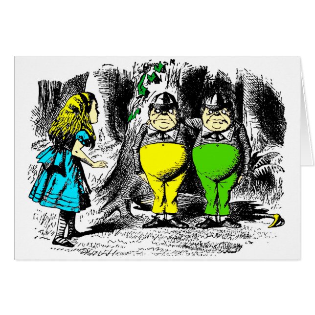 Tweedle Dee & Tweedle Dum (Vorderseite (Horizontal))