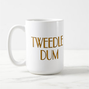 Tweedle Dee und Tweedle Dum Kaffeetasse