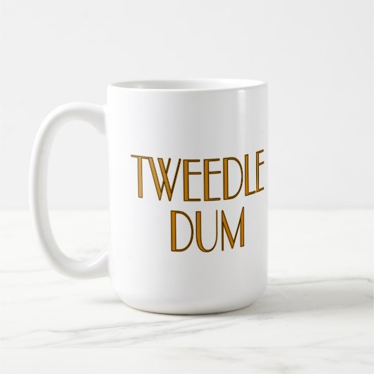 Tweedle Dee und Tweedle Dum Kaffeetasse (Links)