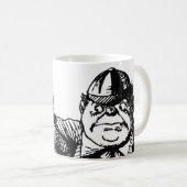 Tweedle Dee und Tweedle Dum Kaffeetasse (VorderseiteRechts)