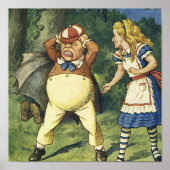 Tweedle Dum Print Poster (Vorne)