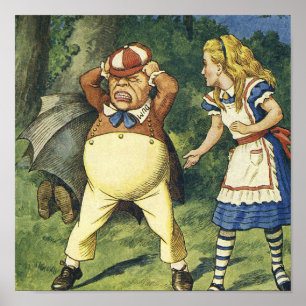 Tweedle Dum Print Poster