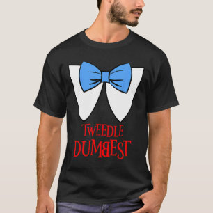 Tweedle Dumbest Kostüm Halloween Messe Charac T-Shirt
