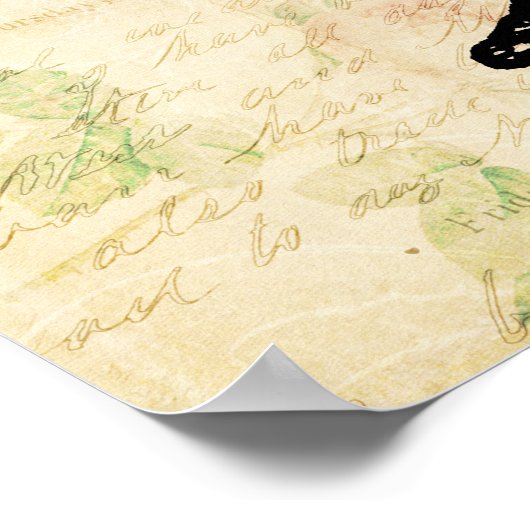 Tweedlede und Tweedledum-Alice im Wunderland Poster (Ecke)