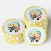 Tweedledee & Tweedledum Pokerchips (Stapel)