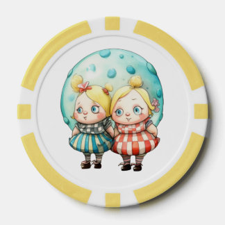 Tweedledee & Tweedledum Pokerchips